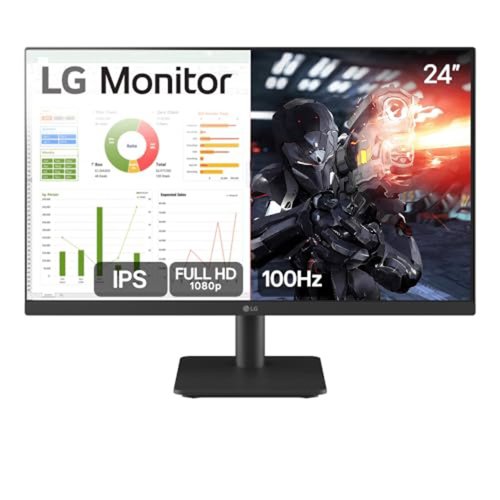 Monitor PC Gamer LG 24MS500 24” IPS 100Hz Full HD HDMI 2x
