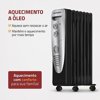 Aquecedor a Óleo, Mondial, Preto/Prata, 1500W, 110V - A-06 - Foto 3