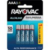 Pilha, Rayovac, Alcalina 20324, Azul, AAA, Palito, Pacote de 4 - Foto 2