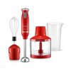 Mixer Power Inox 3 em 1 600W Elgin Vermelho 220V - Foto 2