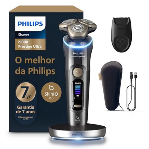 Barbeador Elétrico i9000 Prestige Ultra XP9402/11 Philips
