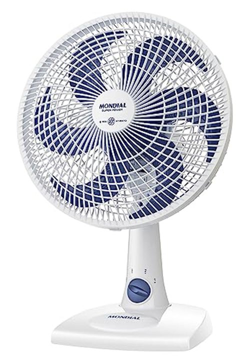 MONDIAL Ventilador de Mesa 127V, 30cm, 6 pás, Super Power - VSP-30-W