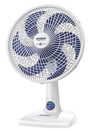 Ventilador de Mesa Mondial 220V, 30cm, 6 pás, Super Power - VSP-30-W