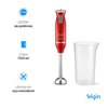 Mixer Power Inox 3 em 1 600W Elgin Vermelho 220V - Foto 4