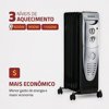 Aquecedor a Óleo, Mondial, Preto/Prata, 1500W, 110V - A-06 - Foto 4