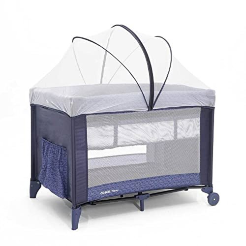 Cosco Kids, Berço Nanny, 0 a 18kg, Azul Rajado