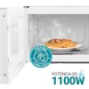 Micro-ondas Philco 20l Branco Pmo23b 110v 110v - Foto 4